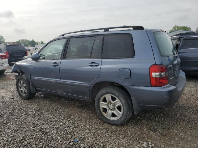 TOYOTA HIGHLANDER 2004 blue 4dr spor gas JTEEP21A140025706 photo #3