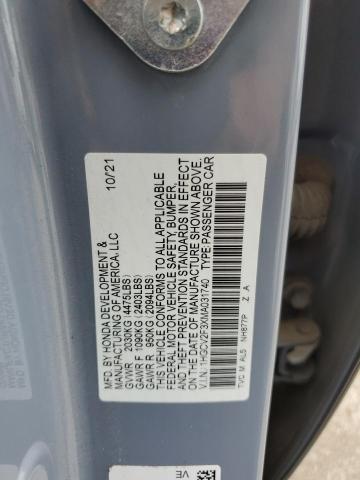 2021 HONDA ACCORD SPO - 1HGCV2F3XMA031740