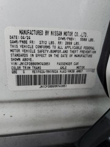 2024 NISSAN ARIYA ENGA JN1CF0BB6RM740851