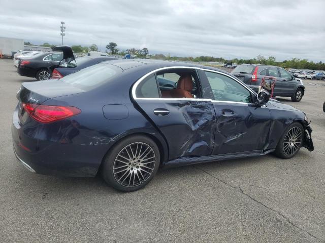 Vin: w1kaf4hb4nr020292, lot: 57996365, mercedes-benz c-class 300 4matic 20223