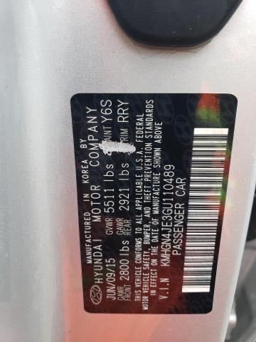 2016 HYUNDAI GENESIS 3. - KMHGN4JE3GU110489
