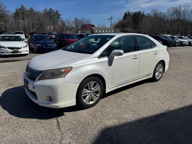 LEXUS HS 250H 2010 white sedan 4d hybrid engine JTHBB1BA5A2016598 photo #3