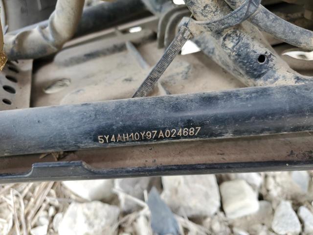 2007 YAMAHA YFM350 A 5Y4AH10Y97A024687