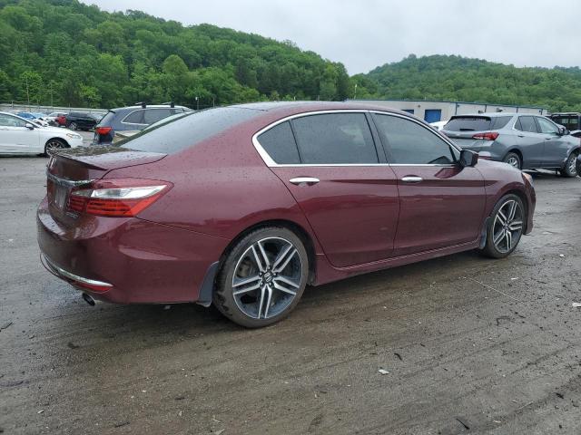 Vin: 1hgcr2f55ga021501, lot: 57468795, honda accord sport 20163