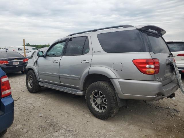 TOYOTA SEQUOIA LI 2004 silver  gas 5TDBT48A74S223966 photo #3