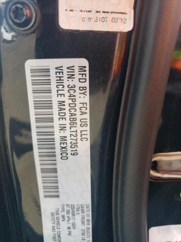 2020 DODGE JOURNEY SE 3C4PDCAB6LT273519