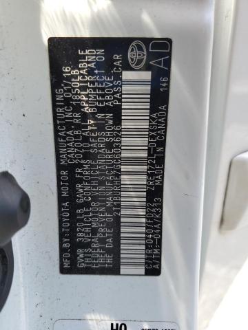 2016 TOYOTA COROLLA L - 2T1BURHE7GC603626