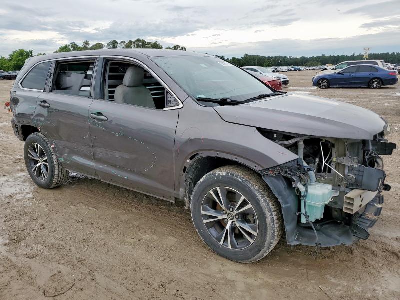 Vin: 5tdzarfh3hs025960, lot: 58252915, toyota highlander le 20174