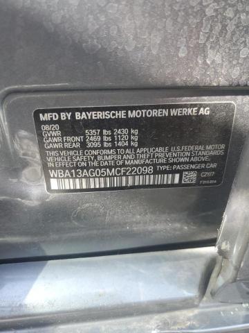 2021 BMW 530E - WBA13AG05MCF22098