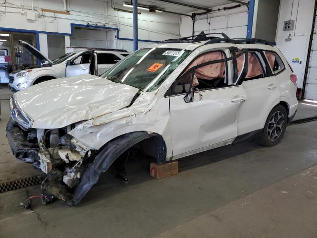 SUBARU FORESTER 2 2015 white  gas JF2SJGDC0FH558655 photo #1