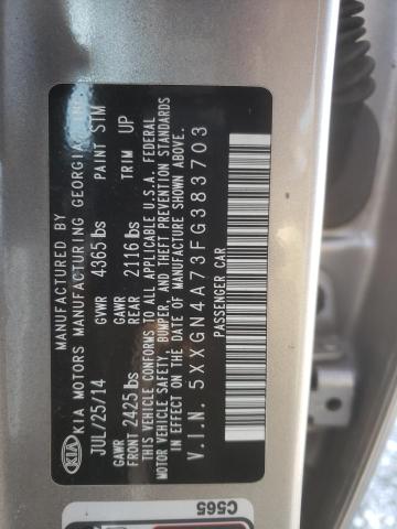 2015 KIA OPTIMA EX 5XXGN4A73FG383703