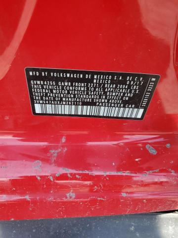 2018 VOLKSWAGEN GTI S 3VW547AUXJM262110