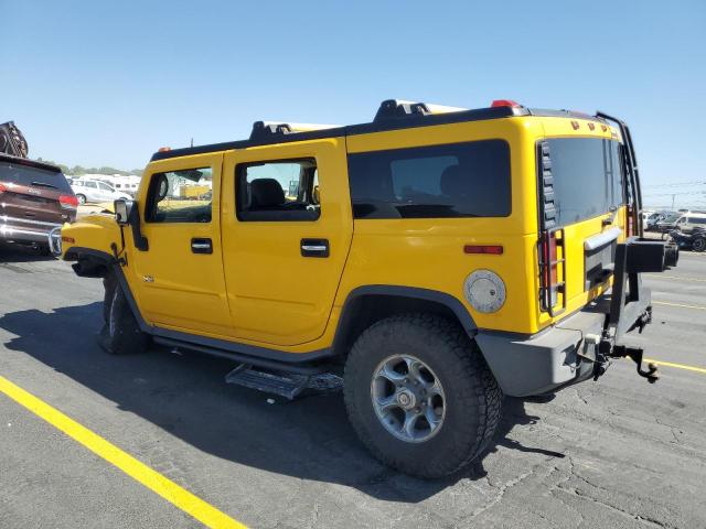 HUMMER H2 2004 yellow  gas 5GRGN23U64H111989 photo #3