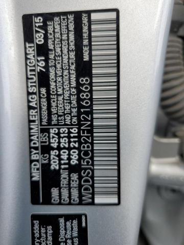 2015 MERCEDES-BENZ CLA 45 AMG - WDDSJ5CB2FN216868