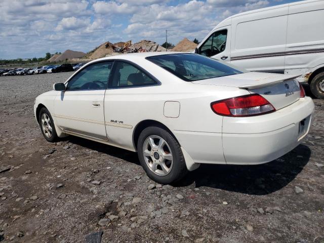 TOYOTA CAMRY SOLA 1999 white  gas 2T1CF28P0XC216973 photo #3