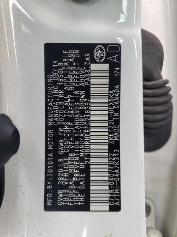 2015 TOYOTA COROLLA L - 2T1BURHE8FC248397