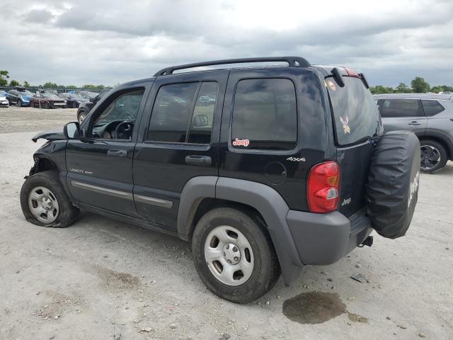 JEEP LIBERTY SP 2002 black  gas 1J4GL48K92W243836 photo #3