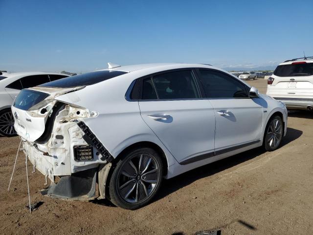 HYUNDAI IONIQ LIMI 2017 white  hybrid engine KMHC85LC1HU051550 photo #4