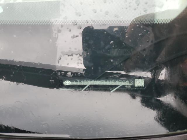 2021 TOYOTA CAMRY SE - 4T1G11AK7MU617083