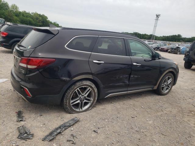 Vin: km8srdhfxhu203122, lot: 55270295, hyundai santa fe se ultimate 20173