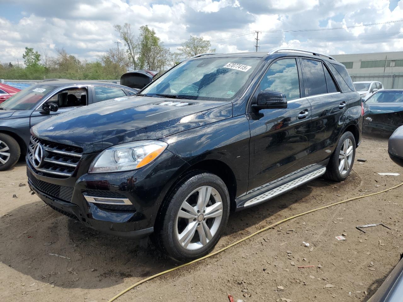 Lot #3284791546 2015 MERCEDES-BENZ ML 350 4MA