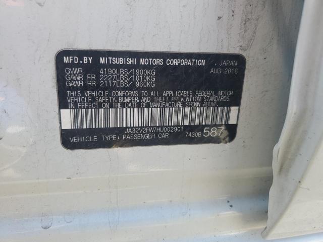 2017 MITSUBISHI LANCER ES - JA32V2FW7HU002901