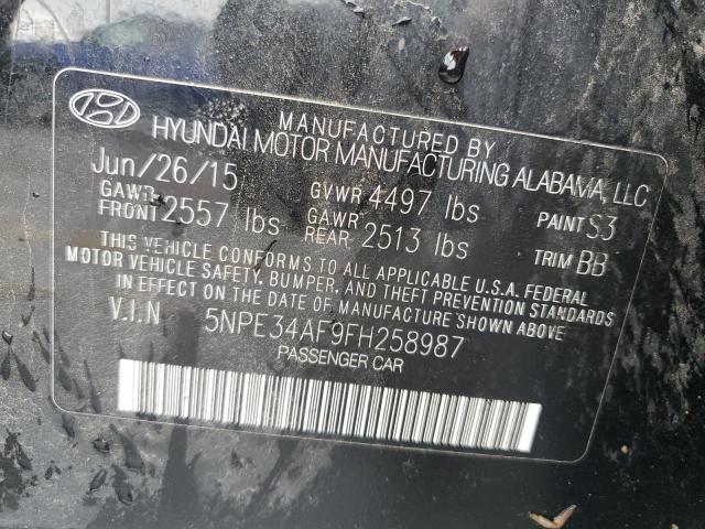 2015 HYUNDAI SONATA SPO - 5NPE34AF9FH258987