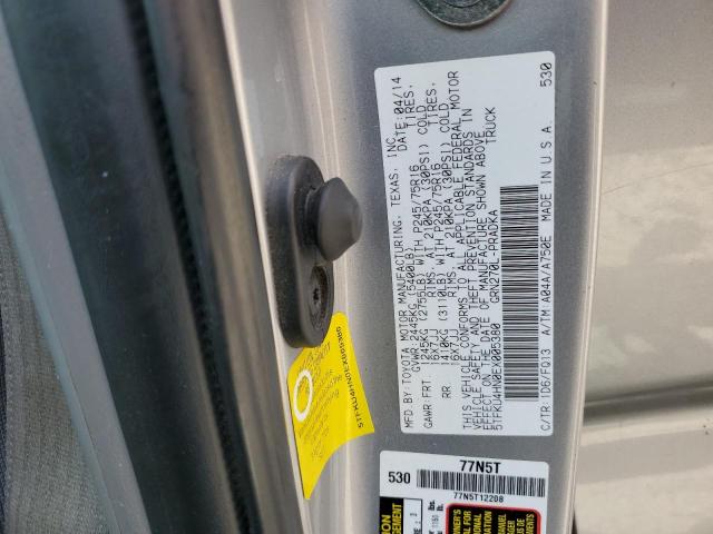 2014 TOYOTA TACOMA DOU - 5TFKU4HN0EX005380