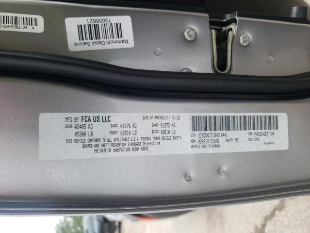 2016 DODGE CHARGER R/ - 2C3CDXCT1GH210441