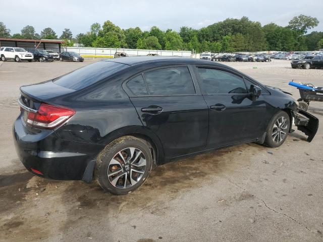 Vin: 19xfb2f80fe081630, lot: 57180755, honda civic ex 20153