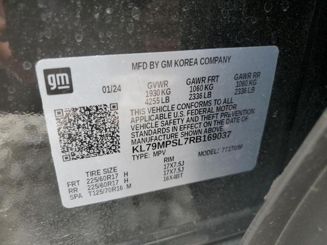 2024 CHEVROLET TRAILBLAZE - KL79MPSL7RB169037