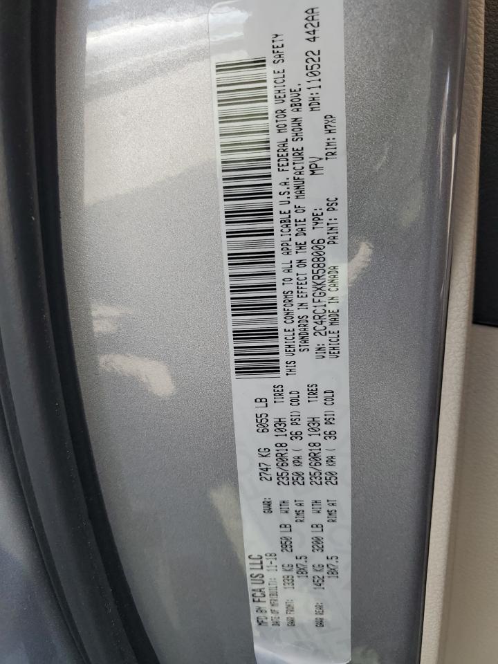 CHRYSLER PACIFICA TOURING PLUS