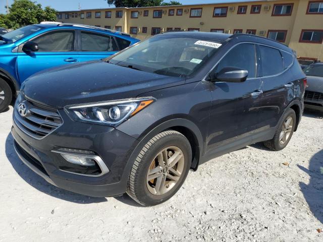 Vin: 5xyzu3lb6hg485826, lot: 57291655, hyundai santa fe 2017 img_1