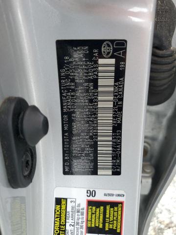 2018 TOYOTA COROLLA L - 2T1BURHE5JC043340