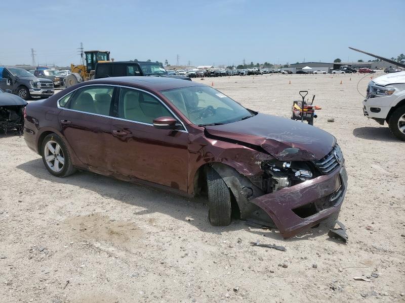 Vin: 1vwbn7a32dc005696, lot: 57175865, volkswagen passat se 20134