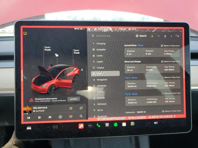 2023 TESLA MODEL 3 - 5YJ3E1EA6PF620367