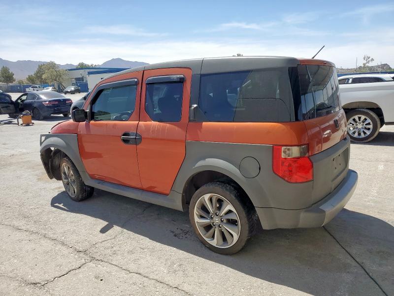 HONDA ELEMENT LX 2005 orange  gas 5J6YH18375L007219 photo #3