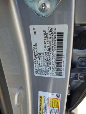 2022 HONDA ACCORD SPO 1HGCV1F32NA067918