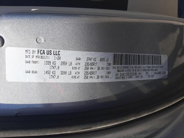 2020 CHRYSLER VOYAGER LX 2C4RC1DG3LR157186