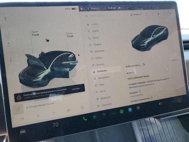 2024 TESLA MODEL 3 5YJ3E1EA1RF726986