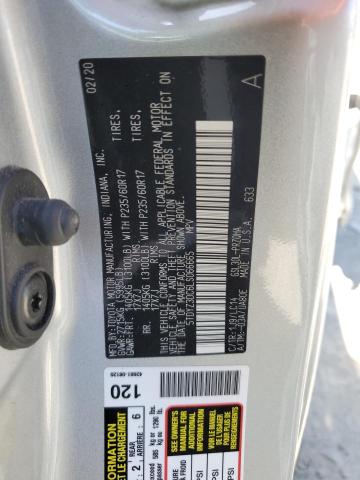2020 TOYOTA SIENNA XLE - 5TDYZ3DC6LS066665
