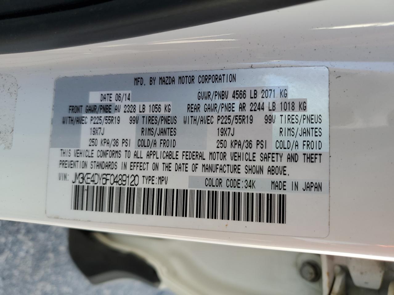 Mazda Cx-5 gt 2015