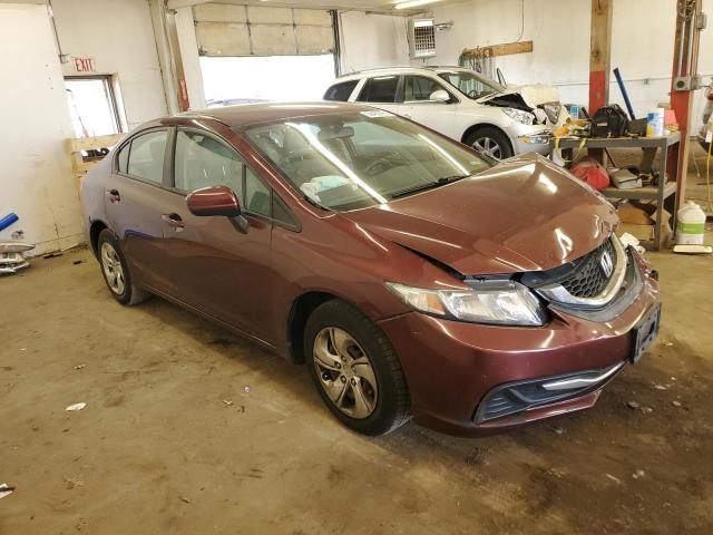 Vin: 19xfb2f54fe120855, lot: 56480465, honda civic lx 20154
