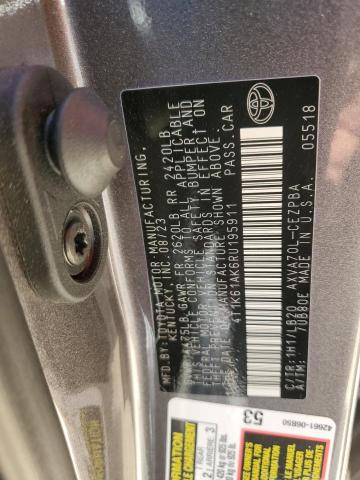 2024 TOYOTA CAMRY XSE - 4T1K61AK6RU195911