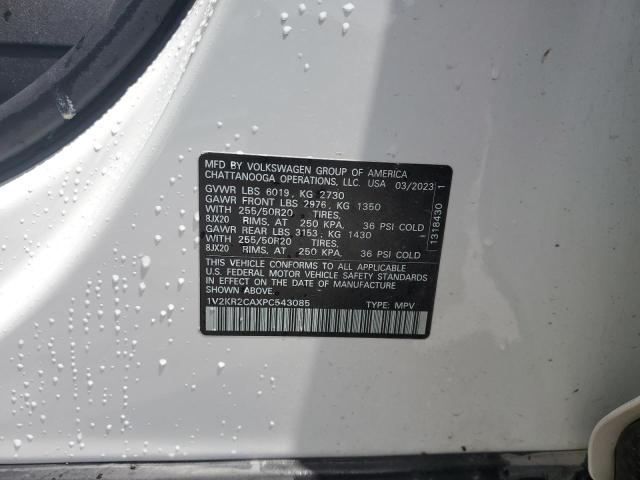 2023 VOLKSWAGEN ATLAS SE #3291200031