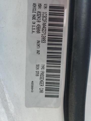 2016 DODGE DART SE 1C3CDFAA4GD712093