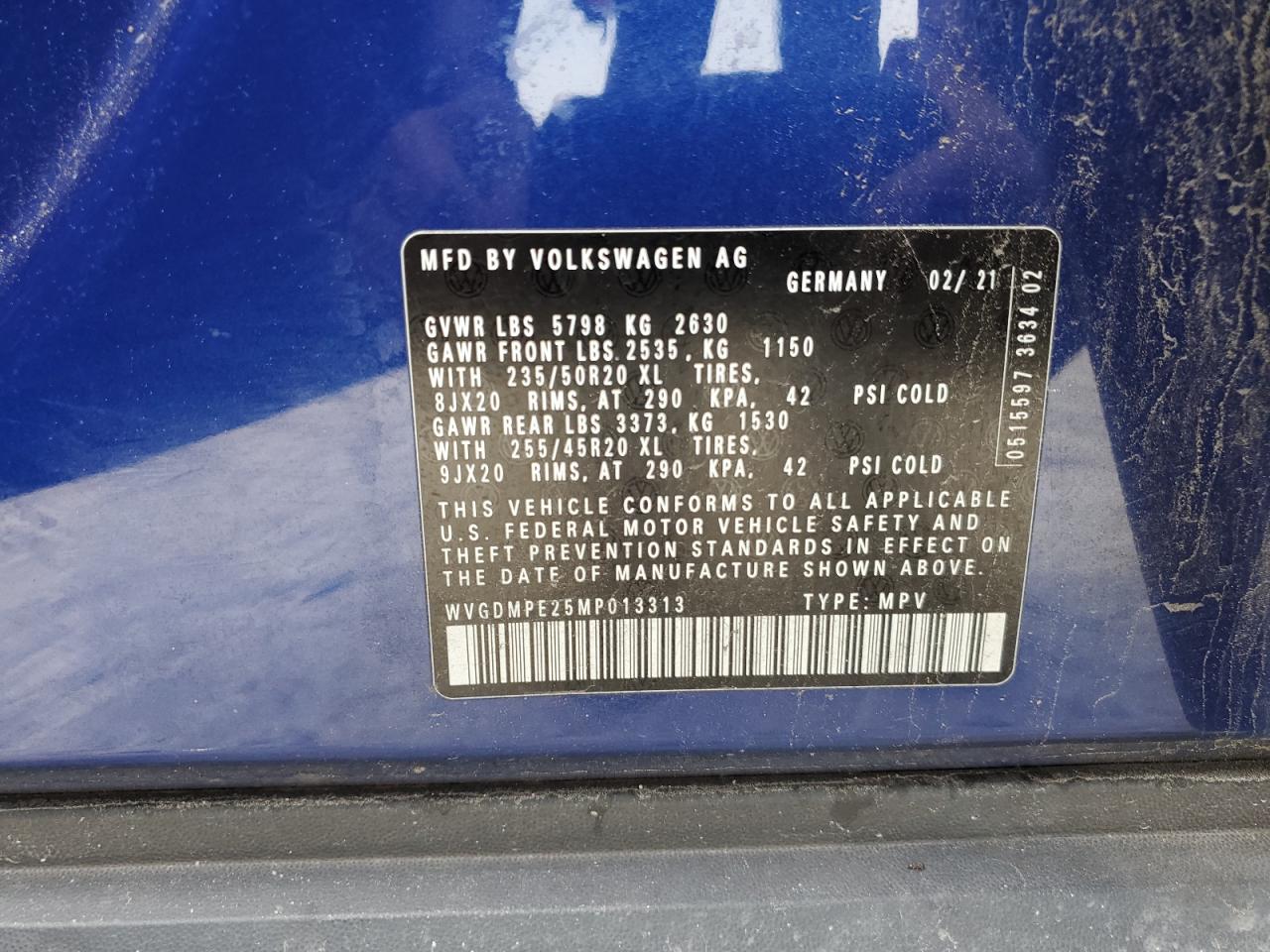 VOLKSWAGEN ID.4 FIRST EDITION