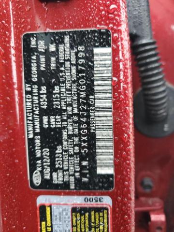 2021 KIA K5 GT LINE - 5XXG64J27MG017998