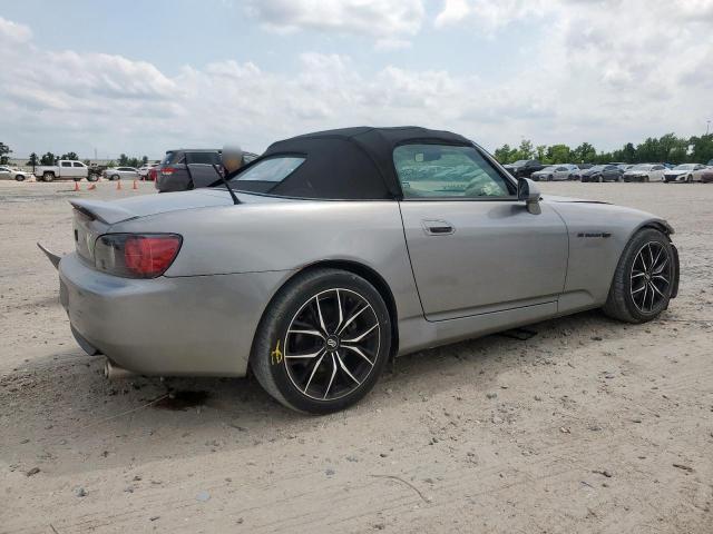 HONDA S2000 2000 gray  gas JHMAP1149YT003561 photo #4