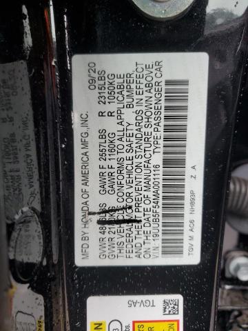 2021 ACURA TLX TECH A - 19UUB5F54MA001116